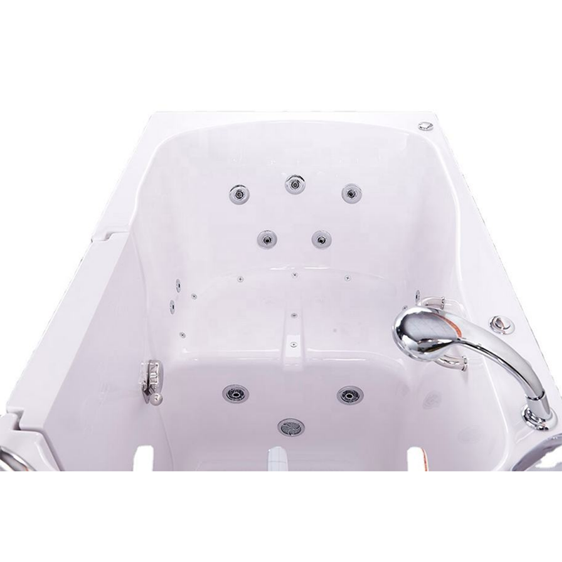 Zink Adulti Ġilda Spa Magni Walk-In Tub Shower Combo Bil-Sedil (2)